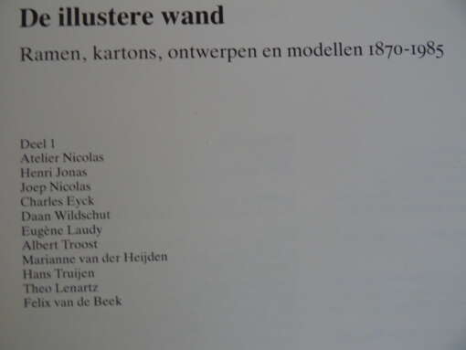Ton Quik De illustere wand Bonnefantenmuseum