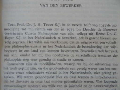 Charles Boyer S.J. Handboek der wijsbegeerte