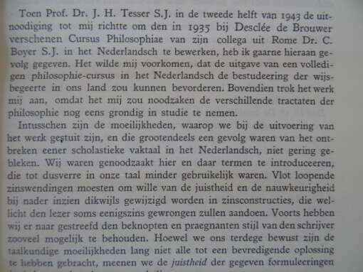 Charles Boyer S.J. Handboek der wijsbegeerte