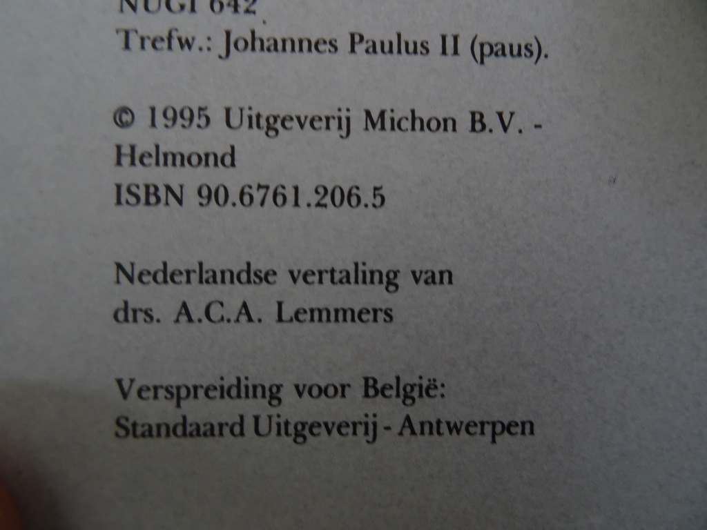 Patrick Edwards Johannes Paulus II Beeld van een Paus - Afbeelding 17