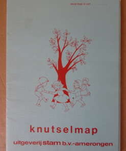 Knutselmap lagere school vintage