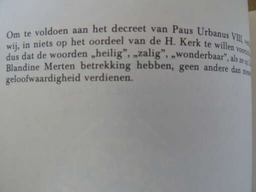Ursuline van Calvarienberg Zuster Blandine Merten