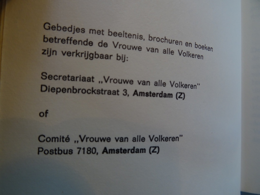 De boodschappen van de Vrouwe van alle Volkeren - Afbeelding 6