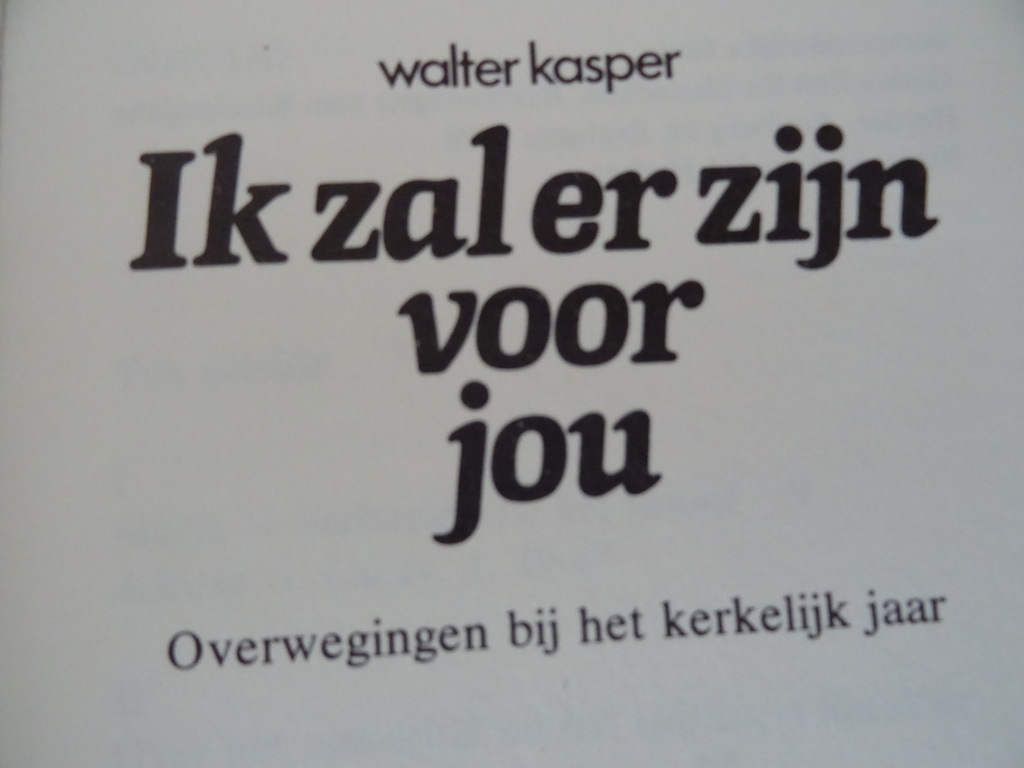 Walter Kasper Ik zal er zijn voor jou - Afbeelding 5