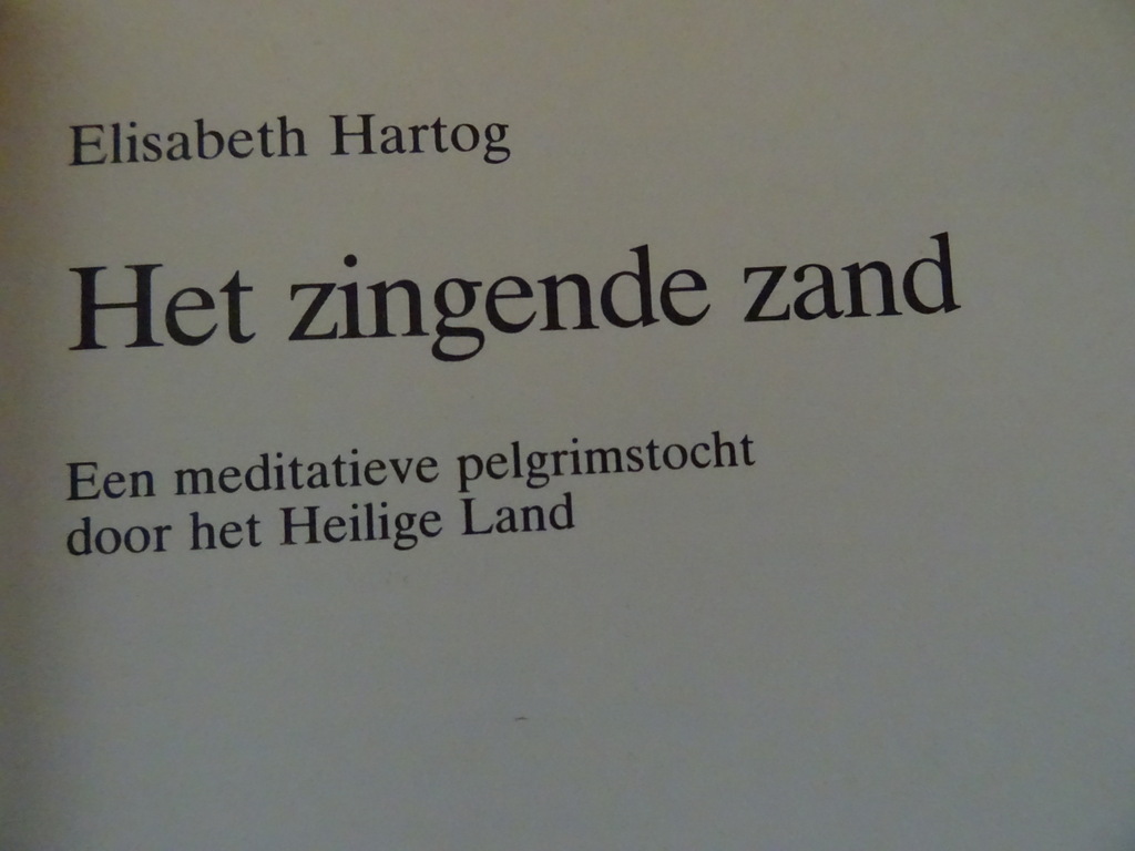 Elisabeth Hartog Het zingende zand - Afbeelding 7