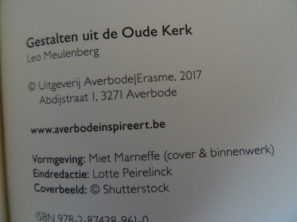Leo Meulenberg Gestalten uit de oude kerk - Afbeelding 16