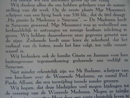 Pater H. Jongen Waarom weende de Moeder Gods?