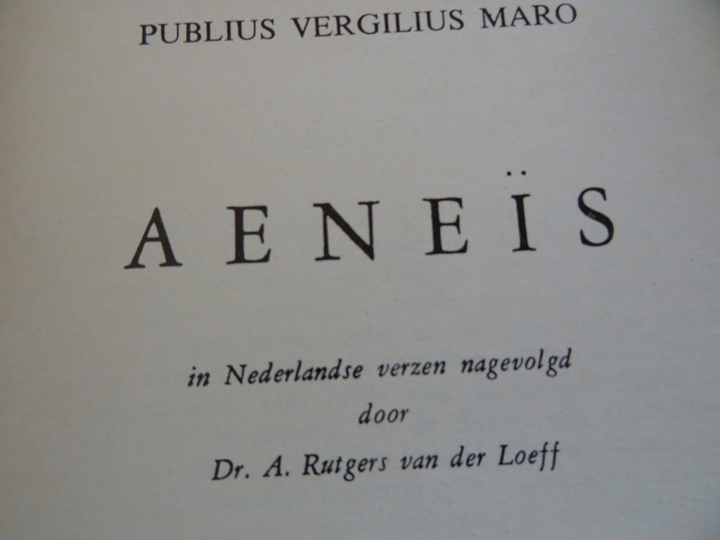 Vergilius Aeneïs Vergilius Aeneïs