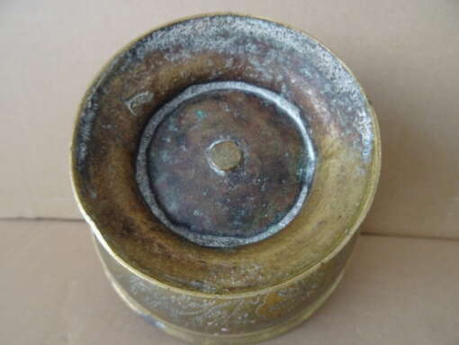 Antieke bronzen schaal Perzische stijl