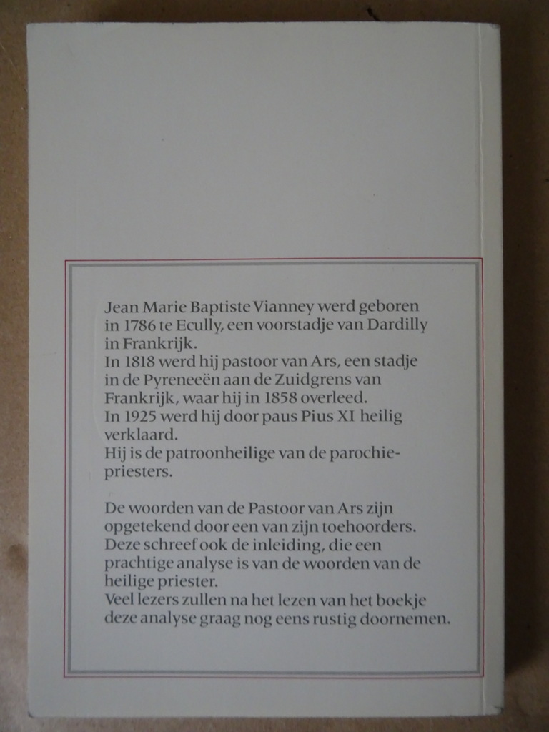 Jean Baptiste Marie Vianney Woorden van de pastoor van Ars - Afbeelding 17
