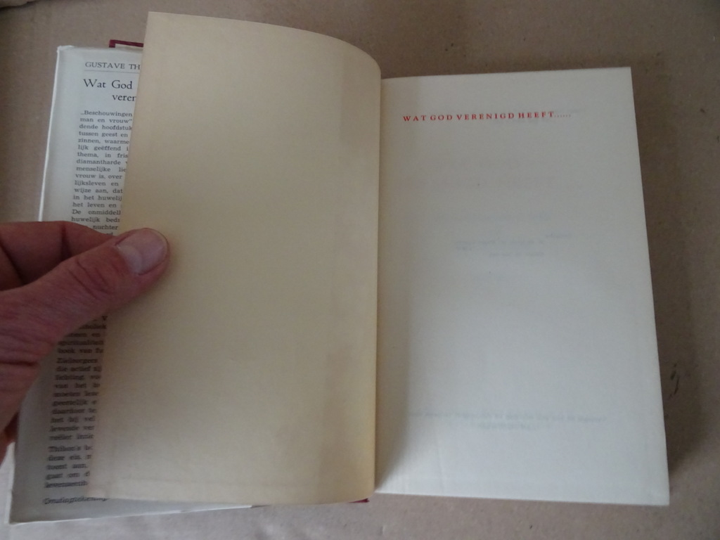 Gustave Thibon Wat God verenigd heeft - Afbeelding 7