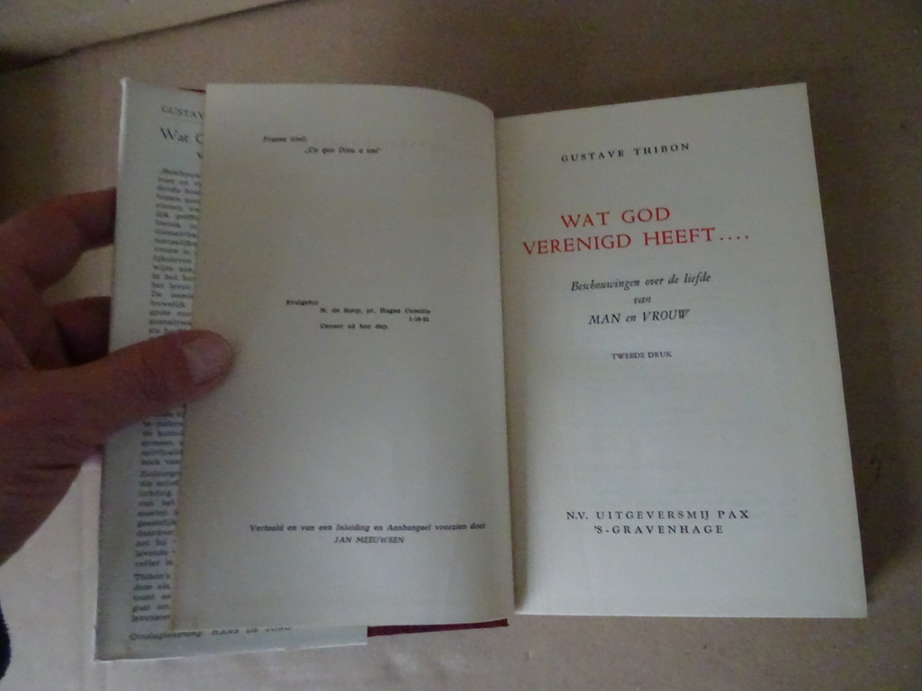 Gustave Thibon Wat God verenigd heeft - Afbeelding 8