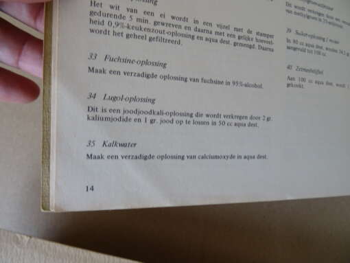 Biologie practicum voor de bovenbouw v.w.o. / havo 1971
