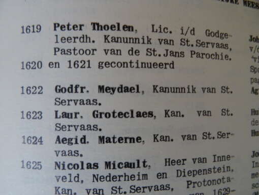 Th. Schaepkens van Riempst Broederschap van de H. Rochus