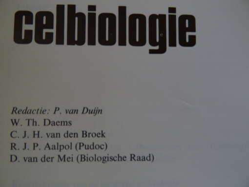 P. van Duijn Celbiologie