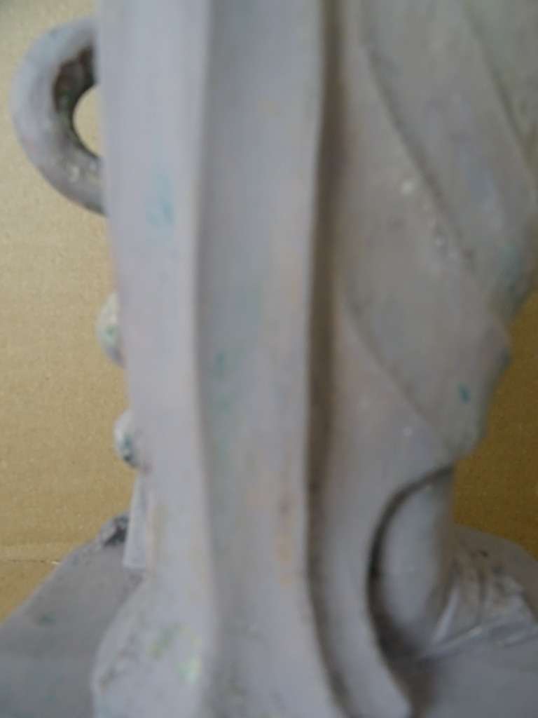 Houten beeld Asclepius God van de Geneeskunde 36cm Houten beeld Asclepius God van de Geneeskunde 36cm