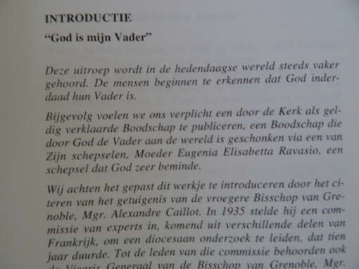E. Ravasio De Vader spreekt tot zijn kinderen