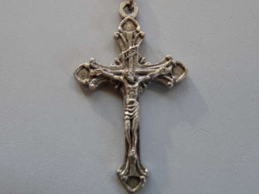 Hand rozenkrans Heilige Maria en Jezus 19cm