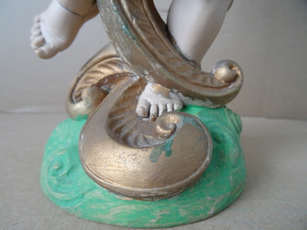 Vintage lamp engel Simonelli Fontanini 19cm - Afbeelding 10