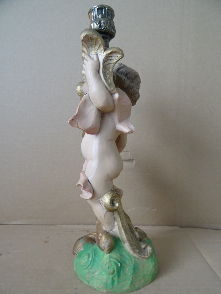 Vintage lamp engel Simonelli Fontanini 19cm - Afbeelding 11