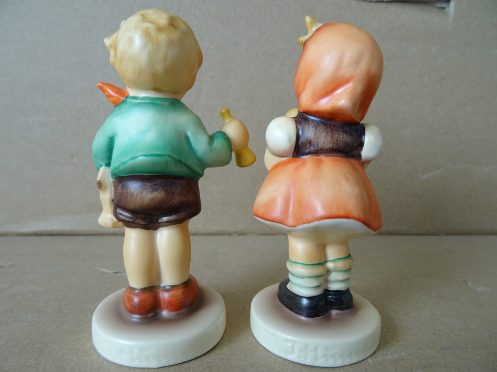 Vintage Goebel Hummel beeldjes jongen en meisje - Afbeelding 5