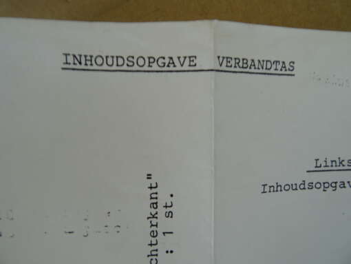 Rode Kruis tas verbandtas gevuld vintage