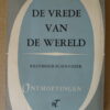 Reinhold Schneider De vrede van de wereld