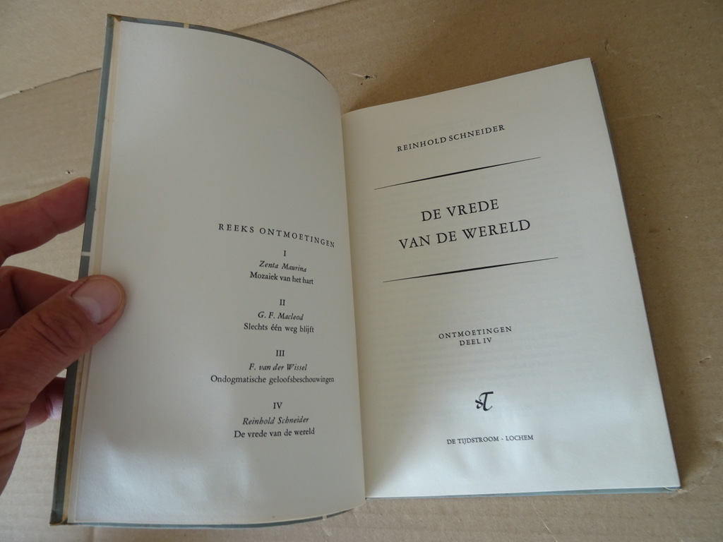 Reinhold Schneider De vrede van de wereld - Afbeelding 10