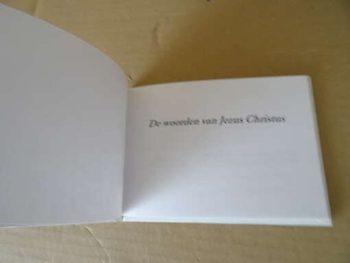 J. W. Verhulst De woorden van Jezus Christus