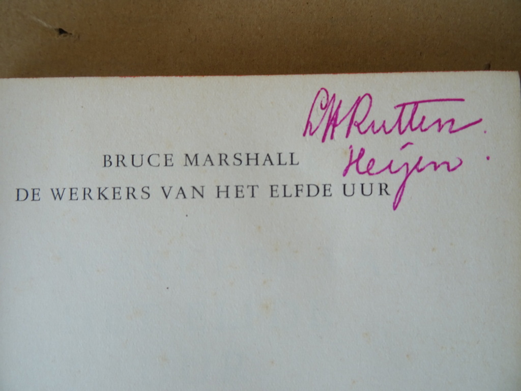 Bruce Marshall De werkers van het elfde uur - Afbeelding 6