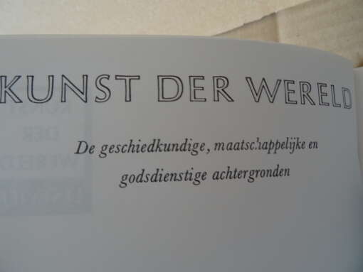 Elsevier Kunst in de wereld collectie van 3 boeken