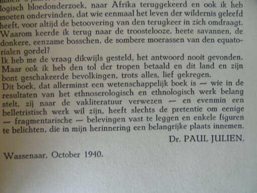 Dr. Paul Julien Kampvuren langs den evenaar