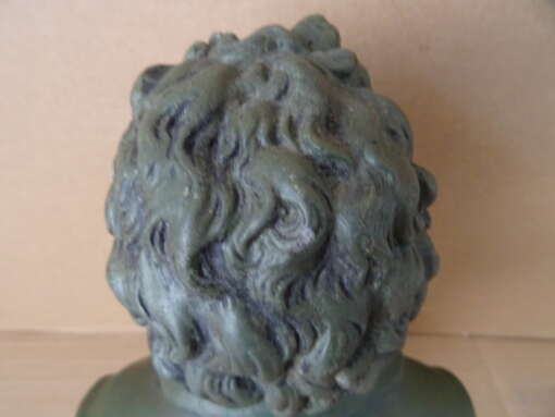 Vintage borstbeeld Beethoven 23cm