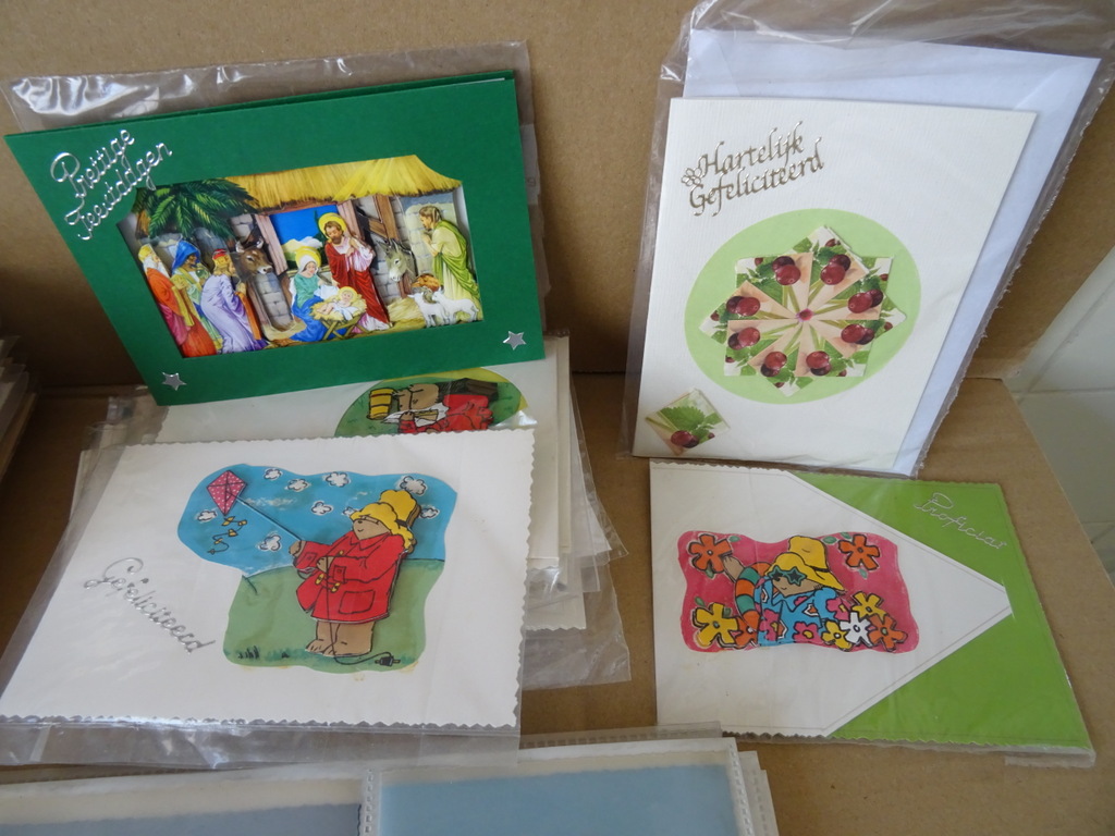 Volkskunst collectie 130 ansichtkaarten nieuw - Afbeelding 3