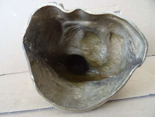 Bronzen Boeddhabeeld lachende Boeddha 14cm