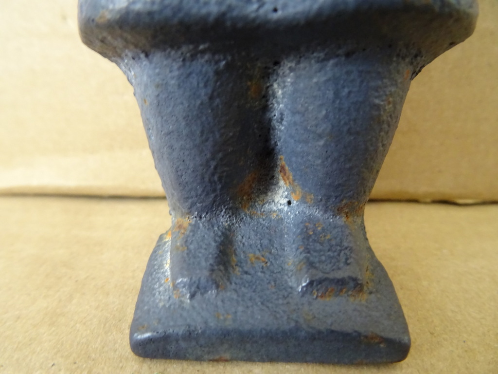 Vintage Chinees beeld terracotta leger gietijzer 16cm Vintage Chinees beeld terracotta leger gietijzer 16cm