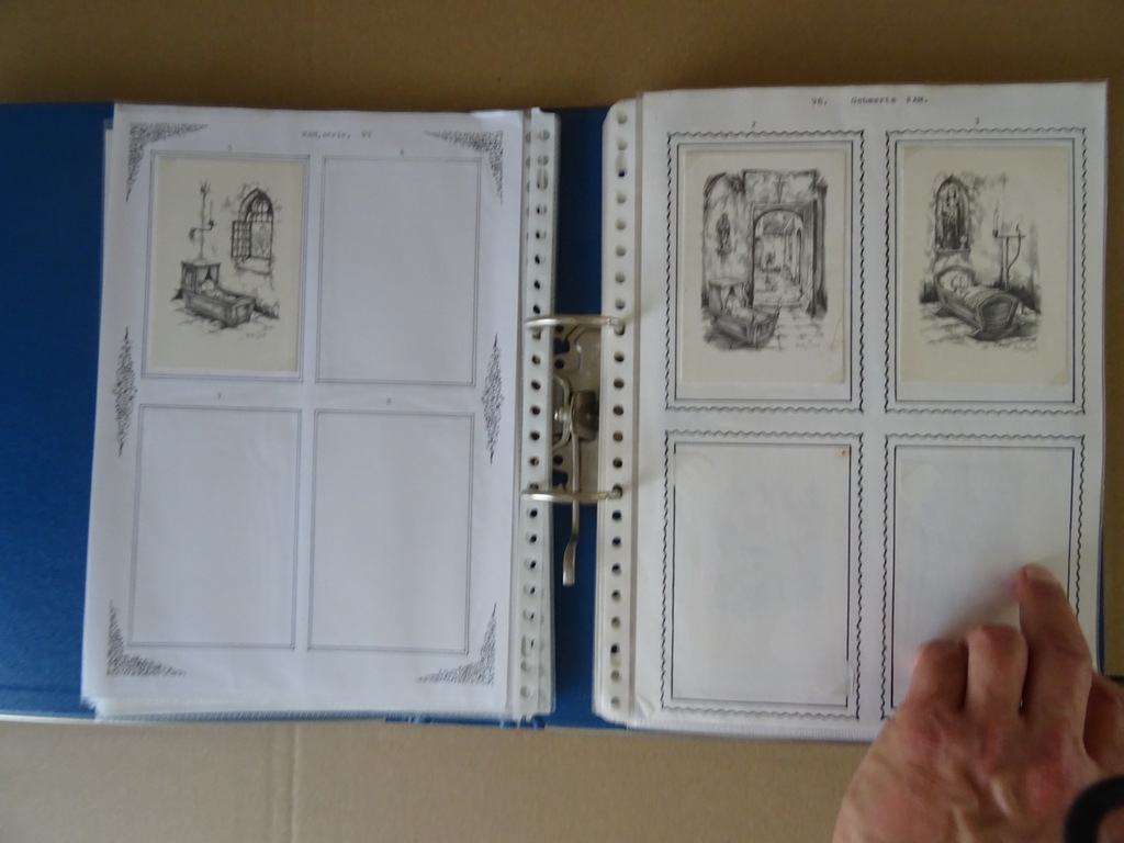 Collectie 120 vintage geboortekaartjes o.a. Anton Pieck Kunst Adelt - Afbeelding 19