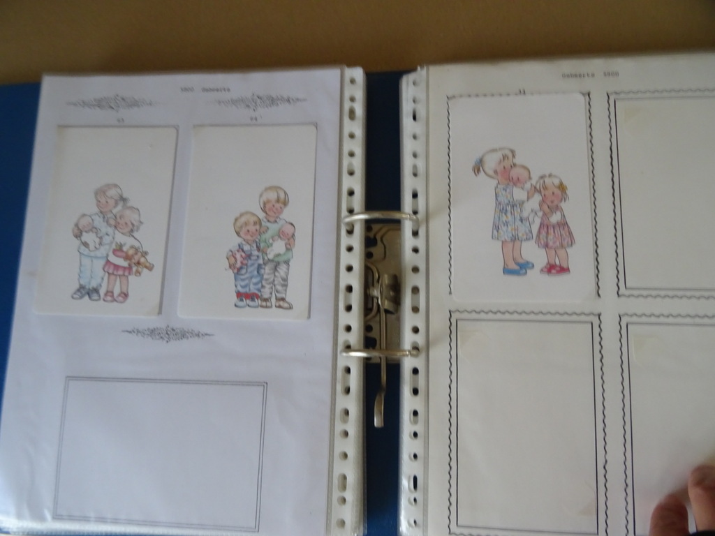 Collectie 120 vintage geboortekaartjes o.a. Anton Pieck Kunst Adelt - Afbeelding 36