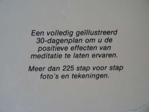 Richard Hittleman Yogameditatie een 30 dagen plan