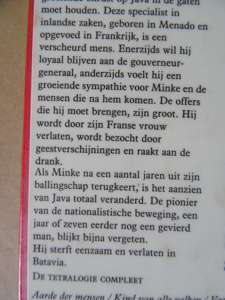 Pramoedya Ananta Toer Het glazen huis - Afbeelding 28