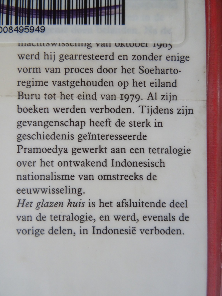 Pramoedya Ananta Toer Het glazen huis - Afbeelding 29