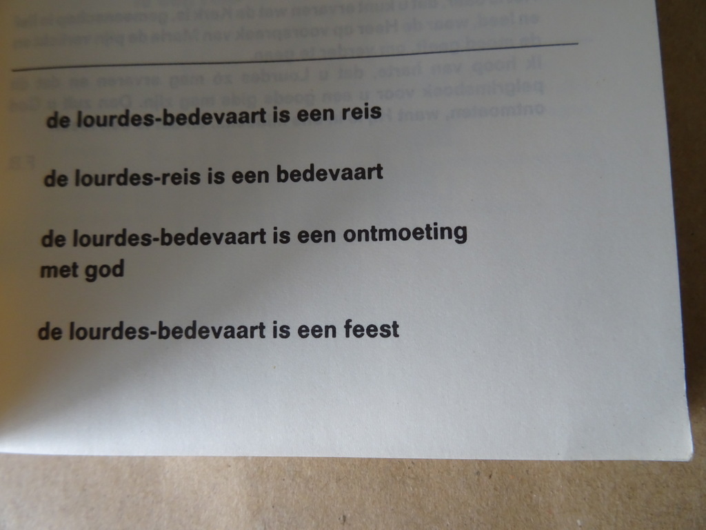 Pelgrimsboek Lourdes Bedevaart - Afbeelding 45