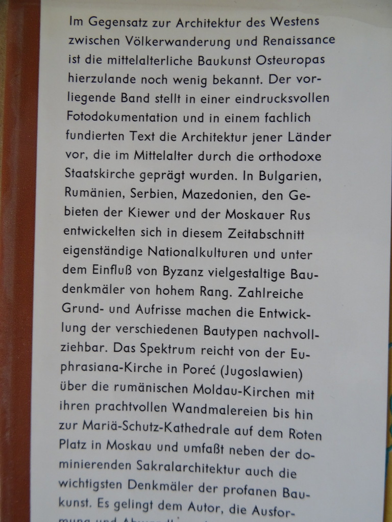 Heinrich L. Nickel Osteuropäische Baukunst des Mittelalters - Afbeelding 3
