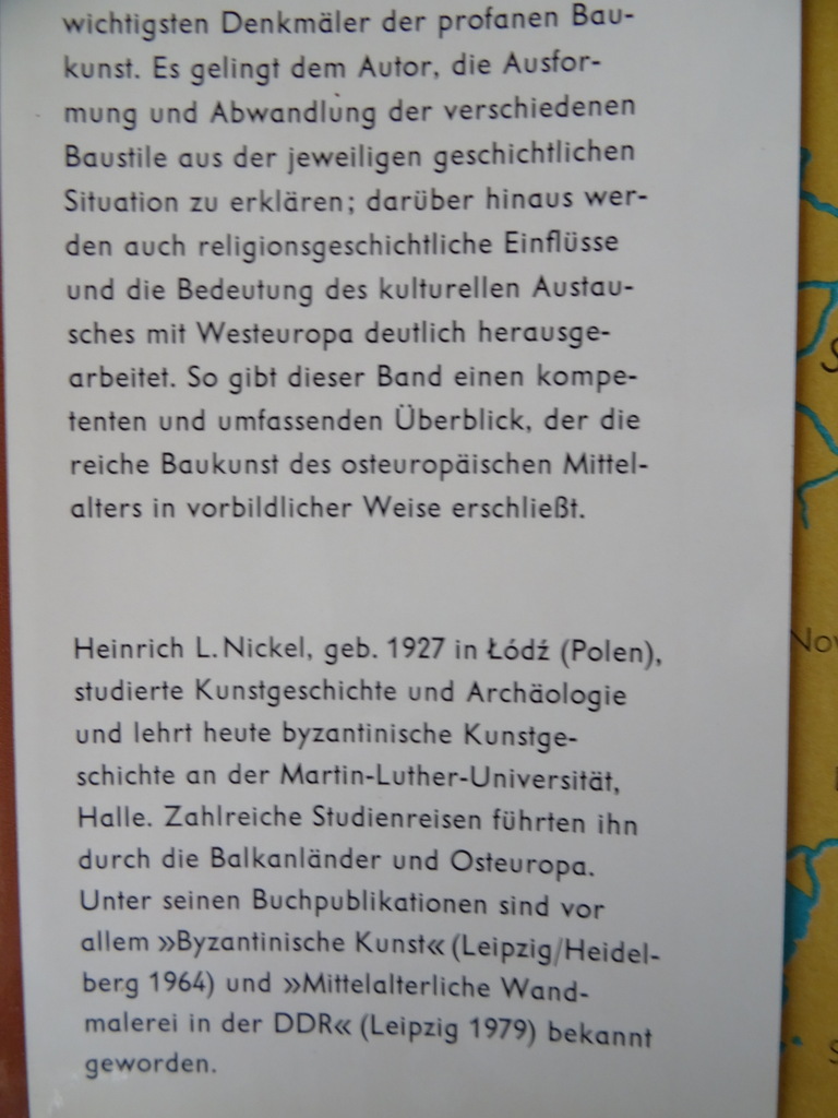 Heinrich L. Nickel Osteuropäische Baukunst des Mittelalters - Afbeelding 4