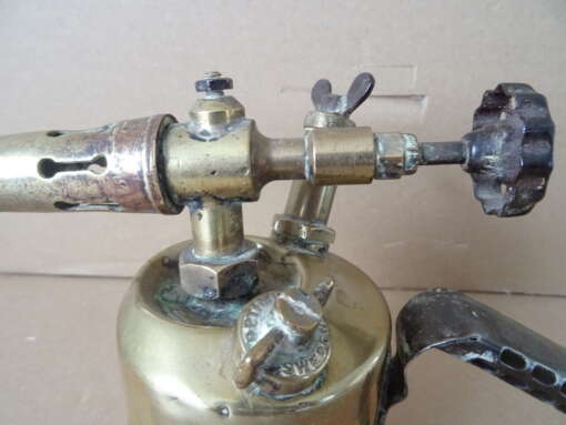 Antieke brander soldeerbrander Barthel No 321