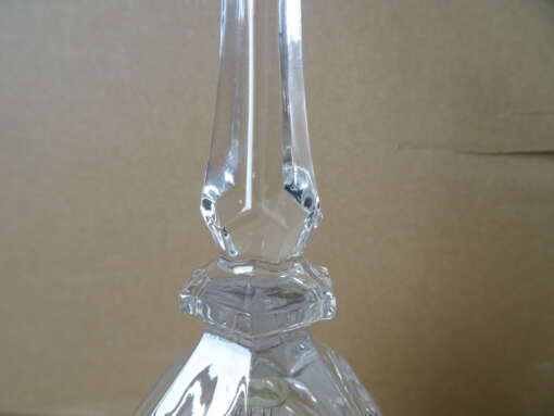 Vintage kristallen tafelbel 21cm