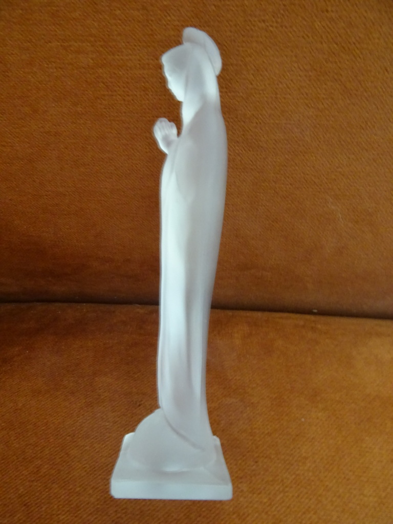 Glazen Mariabeeldje Praag 15cm - Afbeelding 4