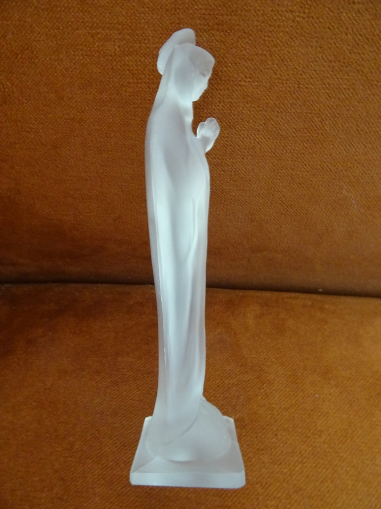 Glazen Mariabeeldje Praag 15cm - Afbeelding 7
