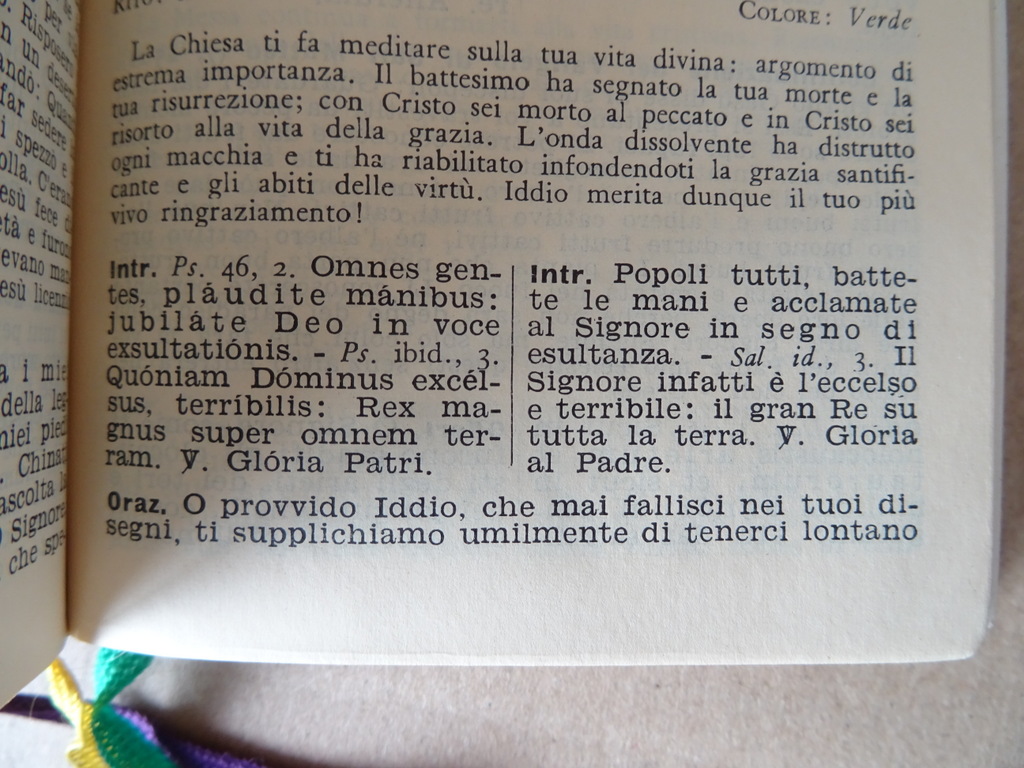 Messale Romano Quotidiano Latino-Italiano dorato - Afbeelding 15