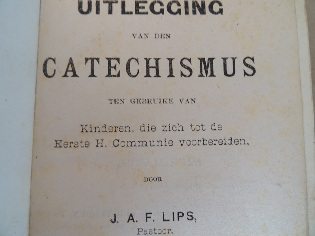 J. F. A. Lips Uitlegging van de Katechismus - Afbeelding 4